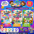 🌈📚 PCK Cuadernillos de Grafismos Fonéticos – Nivel 1,2 y3 ✏️🧩