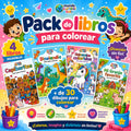 PACK DE 4 LIBROS PARA COLOREAR🎨✨